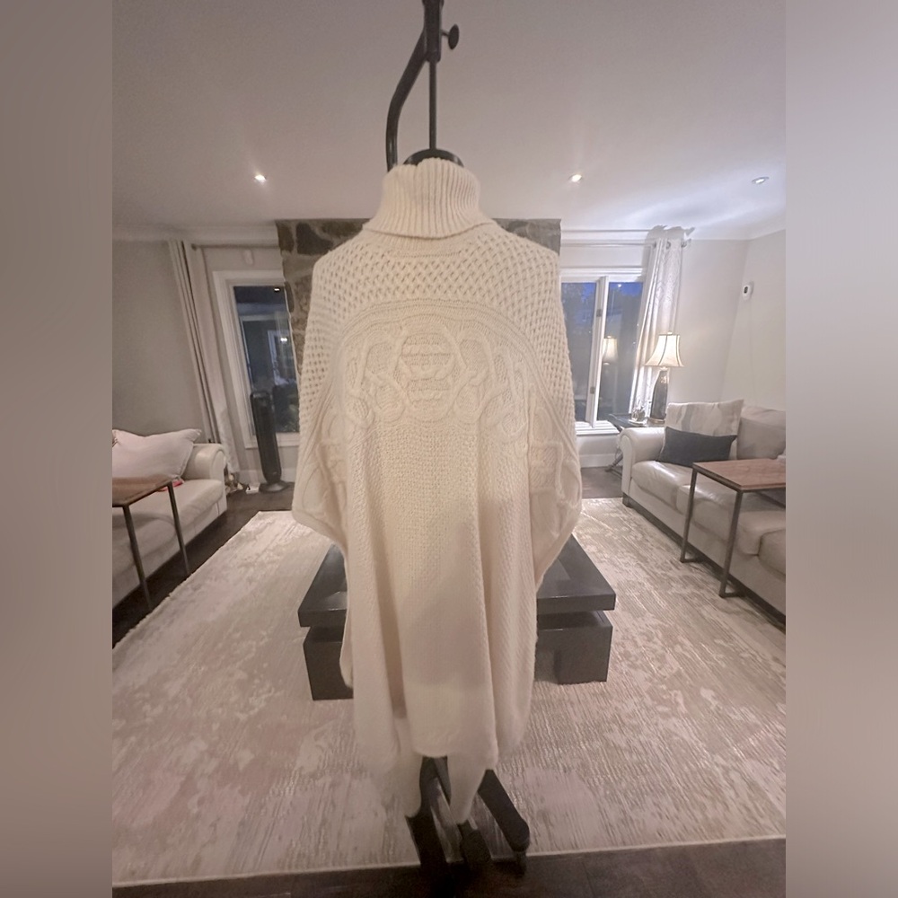 Ralph Lauren poncho wool alpaca